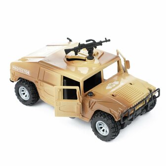 Toi-Toys Militair Voertuig + Licht en Geluid Assorti