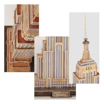 Cubic Fun National Geographic 3D Puzzel The Empire State Building 66 Stukjes