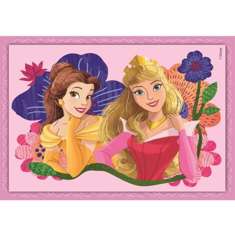 Clementoni Supercolor 4in1 Puzzel Disney Princess 12-24 Stukjes