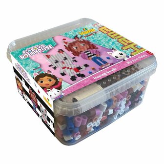 Hama Strijkkralen Maxi Beads Gabby&#039;s Dollhouse 900 Stuks