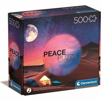 Clementoni Peace Puzzel 500 Stukjes