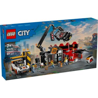 Lego City 60472 Schroothoop met Auto&#039;s