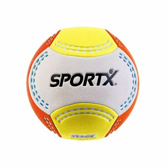 SportX Beach Ball Mini 16 cm Geel/Wit/Oranje