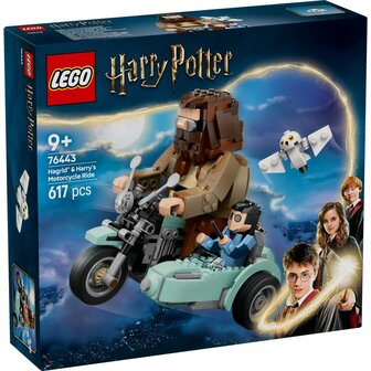 Lego Harry Potter 76443 Hagrid en Harry&#039;s Rit op de Motor