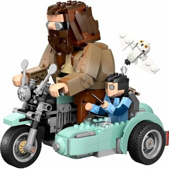 Lego Harry Potter 76443 Hagrid en Harry&#039;s Rit op de Motor