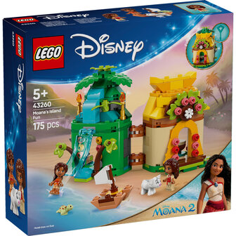 Lego Disney Princess 43260 Vaiana Speeleiland