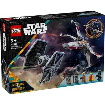 Lego Star Wars 75393 TIE Fighter en X-Wing