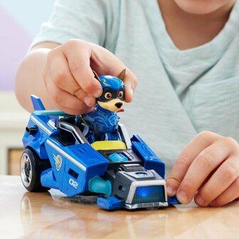 Paw Patrol Mighty Movie Politiewagen met Chase + Licht en Geluid