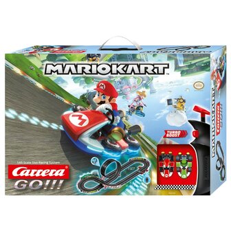 Carrera Go Racebaan Mariokart + 2 Controllers en 2 Auto&#039;s