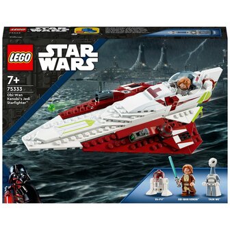 Lego Star Wars 75333 Jedi Starfighter van Obi-Wan Kenobi