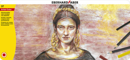 Eberhard Faber EF-516937 Tekenset EFA Bliketui 37 Stuks