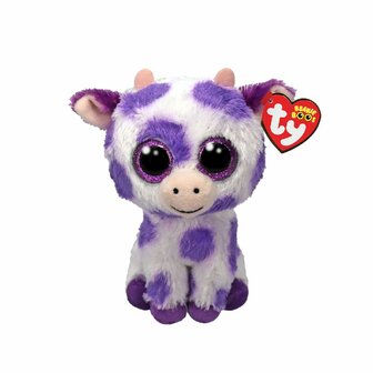 TY Beanie Boos Knuffel Koe Ethel 15 cm