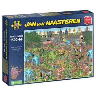 Jumbo Jan Van Haasteren Puzzel Medieval Festival 1500 Stukjes