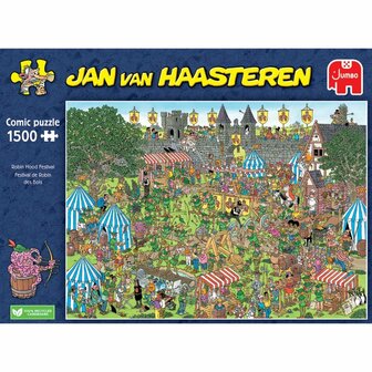 Jumbo Jan Van Haasteren Puzzel Medieval Festival 1500 Stukjes