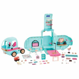 L.O.L. Surprise O.M.G. Glam and Go Camper Blauw