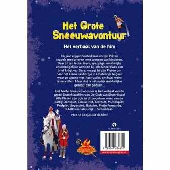 Boek De Club van Sinterklaas Het grote Sneeuwavontuur