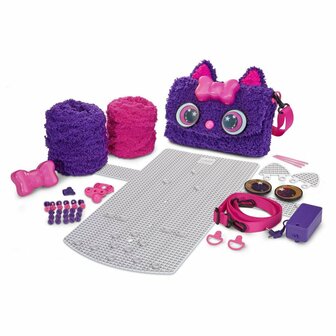 VTech Kid&#039;Couture Cat Cre&euml;er &amp; Leer Handtas + Licht en Geluid Paars/Roze