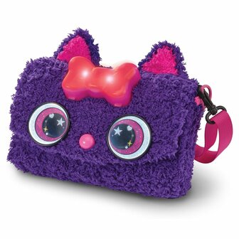 VTech Kid&#039;Couture Cat Cre&euml;er &amp; Leer Handtas + Licht en Geluid Paars/Roze