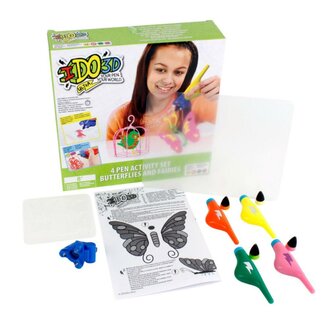 IDO3D Ultra 4 Pen Set Butterfly &amp; Fairies