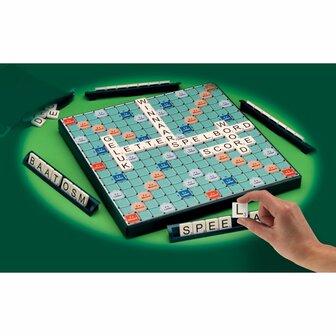 Scrabble XL Extra Groot + Draaiend Bord