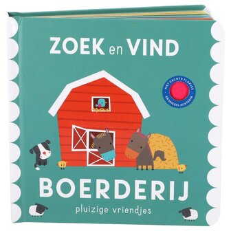 Boek Zoek en Vind Boerderij Pluizige Vriendjes