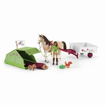 Schleich 42533 Paardenclub Sarah&#039;s Kampeeravontuur