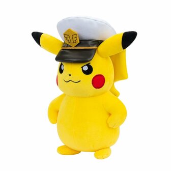 Pok&eacute;mon Knuffel Captain Pikachu 20 cm