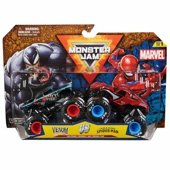 Monster Jam Marvel 2 Pack 1:64 Assorti