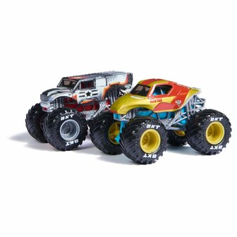 Monster Jam Marvel 2 Pack 1:64 Assorti