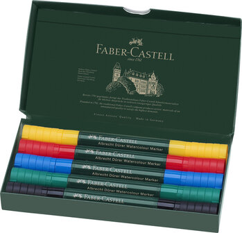 Faber Castell 5 Aquarel Markers Albrecht D&uuml;rer 5 Sets