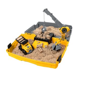 Kinetic Sand Construction Folding Sandbox 907 gr