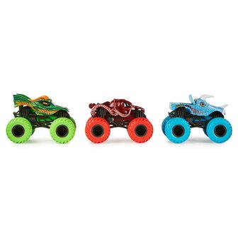 Monster Jam Charged Beasts 3-Pack 1:64