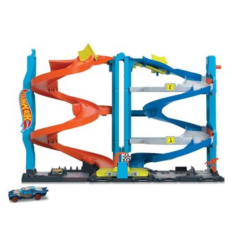 Hot Wheels City Transforming Race Tower