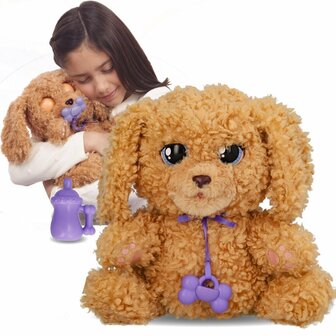 Baby Paws Labradoodle Interactieve Knuffel + Geluid