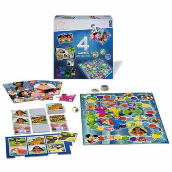 Ravensburger Disney 100 Jaar 4in1 Spellen