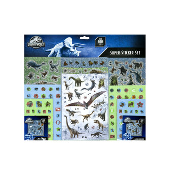 Jurassic World Super Sticker Set