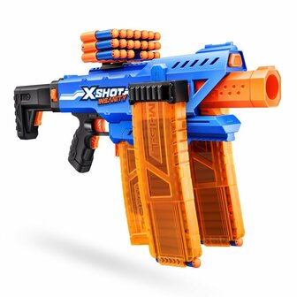 Zuru X-Shot Insanity Clip Blaster + 72 Darts