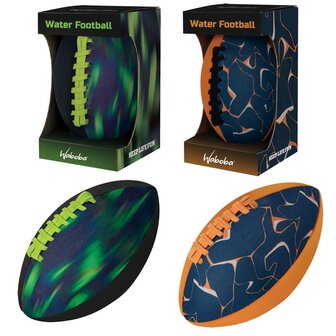 Waboba Neopreen American Football, Waterfootball, Oranje/Blauw