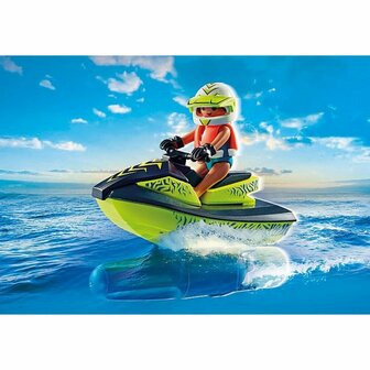 Playmobil 71464 Action Heroes Brandweerboot met Waterscooter