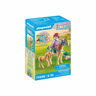 Playmobil 71498 Horses of Waterfall Kind met Pony