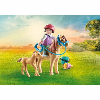 Playmobil 71498 Horses of Waterfall Kind met Pony