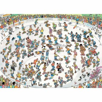 Jumbo Puzzel Jan Van Haasteren Skatebowl 2000 Stukjes