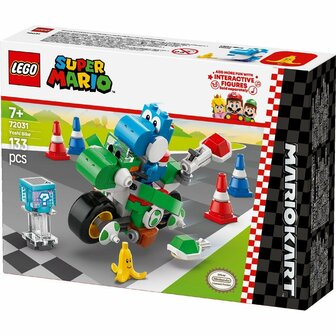 Lego Super Mario 72031 Mario Kart Yoshi-Crosser + Geluid