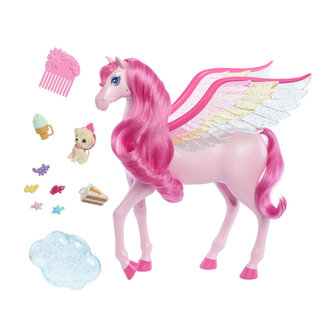 Barbie Dreamtopia Pegasus + Accessoires + Licht en Geluid