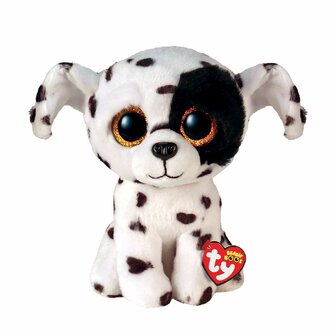 TY Beanie Boos Knuffel Dalmati&euml;r Luther 15 cm