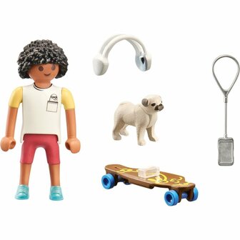 Playmobil 71612 My Life Jongen met Hond