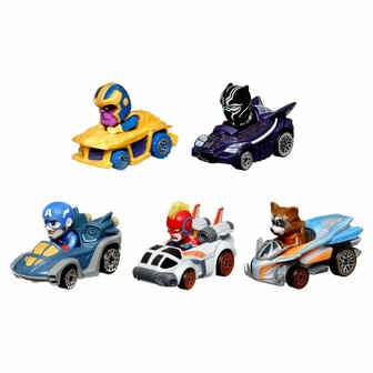 Hot Wheels Racevers Marvel 5 Pack