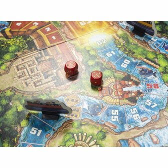 Jumbo Efteling Ganzenbord Pira&ntilde;a Wildwaterspel