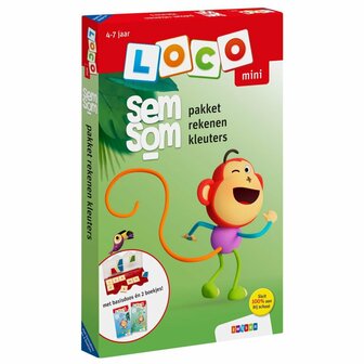 Zwijsen Semsom Loco Mini Pakket Rekenen Kleuters
