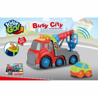 Kiddy Go Sleepwagen + Licht en Geluid 19.5 cm